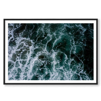 Carly Tabak Print STATEMENT / Black / MATTED Oceans Web
