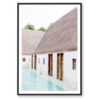 Carly Tabak Print STATEMENT / Black / MATTED Tranquil Hideaway