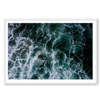 Carly Tabak Print STATEMENT / White / MATTED Oceans Web