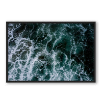 Carly Tabak Print X-LARGE / Black / FULL BLEED Oceans Web