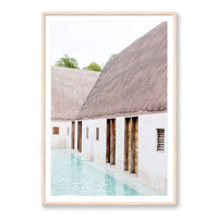 Carly Tabak Print X-LARGE / Natural / MATTED Tranquil Hideaway