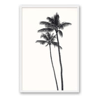 Carly Tabak Print X-LARGE / White / FULL BLEED Palm Palms
