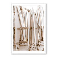 Carly Tabak Print X-LARGE / White / MATTED Lined Up