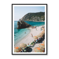 Jessica Wright Print Large / Black / MATTED Monterosso, Italy