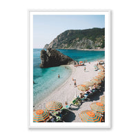 Jessica Wright Print Large / White / MATTED Monterosso, Italy