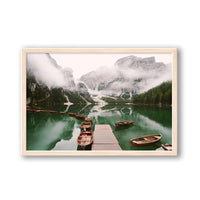 Jessica Wright Print SMALL / Natural / FULL BLEED Lago di Braies