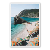 Jessica Wright Print X-LARGE / White / FULL BLEED Monterosso, Italy