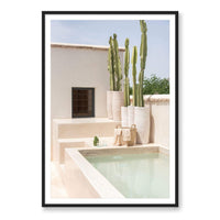 Kim and Nash Finley Print GALLERY / Black / MATTED Summers in Marrakesh