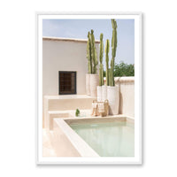 Kim and Nash Finley Print Large / White / MATTED Summers in Marrakesh