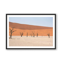 Kim and Nash Finley Print MEDIUM / Black / MATTED Sands of Time
