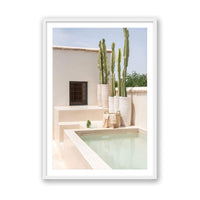 Kim and Nash Finley Print MEDIUM / White / MATTED Summers in Marrakesh