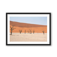 Kim and Nash Finley Print SMALL / Black / MATTED Sands of Time
