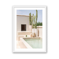 Kim and Nash Finley Print SMALL / White / MATTED Summers in Marrakesh