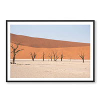 Kim and Nash Finley Print X-LARGE / Black / MATTED Sands of Time