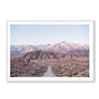 Kim and Nash Finley Print X-LARGE / White / MATTED Beyond the Boulders