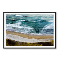 Lindsey and Rebecca Print GALLERY / Black / MATTED It Comes in Waves
