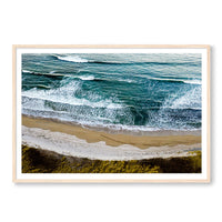 Lindsey and Rebecca Print GALLERY / Natural / MATTED It Comes in Waves