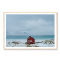 Linus Bergman Print GALLERY / Natural / MATTED The Red Hut