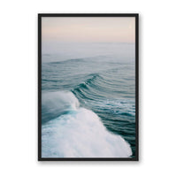 Linus Bergman Print Large / Black / FULL BLEED Portugal Waves
