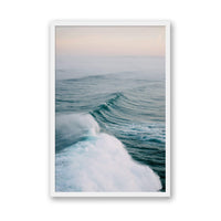 Linus Bergman Print MEDIUM / White / FULL BLEED Portugal Waves