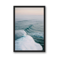 Linus Bergman Print SMALL / Black / FULL BLEED Portugal Waves