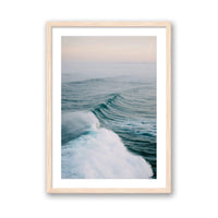 Linus Bergman Print SMALL / Natural / MATTED Portugal Waves
