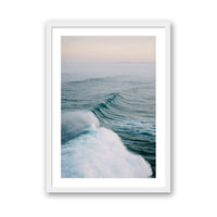 Linus Bergman Print SMALL / White / MATTED Portugal Waves