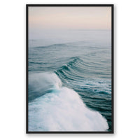 Linus Bergman Print STATEMENT / Black / FULL BLEED Portugal Waves