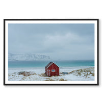 Linus Bergman Print STATEMENT / Black / MATTED The Red Hut