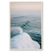 Linus Bergman Print STATEMENT / Natural / FULL BLEED Portugal Waves