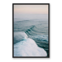Linus Bergman Print X-LARGE / Black / FULL BLEED Portugal Waves