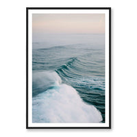 Linus Bergman Print X-LARGE / Black / MATTED Portugal Waves
