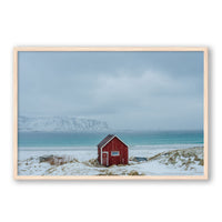 Linus Bergman Print X-LARGE / Natural / FULL BLEED The Red Hut