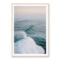 Linus Bergman Print X-LARGE / Natural / MATTED Portugal Waves