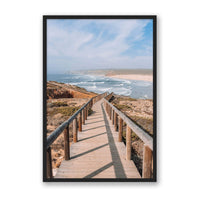 Michelle Halpern Print Large / Black / FULL BLEED Portugal Coast