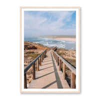 Michelle Halpern Print Large / Natural / MATTED Portugal Coast