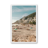 Michelle Halpern Print MEDIUM / White / FULL BLEED Clifton Beach