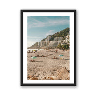 Michelle Halpern Print SMALL / Black / MATTED Clifton Beach