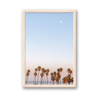 Michelle Halpern Print SMALL / Natural / FULL BLEED Moon Palms