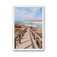 Michelle Halpern Print SMALL / White / FULL BLEED Portugal Coast