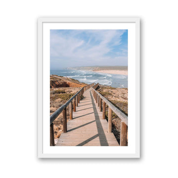 Michelle Halpern Print SMALL / White / MATTED Portugal Coast