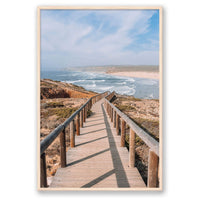 Michelle Halpern Print STATEMENT / Natural / FULL BLEED Portugal Coast