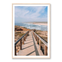 Michelle Halpern Print X-LARGE / Natural / MATTED Portugal Coast