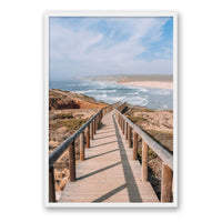 Michelle Halpern Print X-LARGE / White / FULL BLEED Portugal Coast