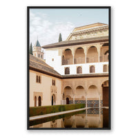 Morgan Ashley Print GALLERY / Black / FULL BLEED Alhambra de Granada