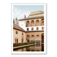 Morgan Ashley Print GALLERY / White / MATTED Alhambra de Granada