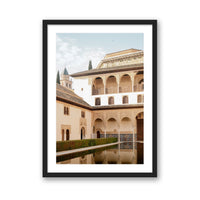 Morgan Ashley Print SMALL / Black / MATTED Alhambra de Granada