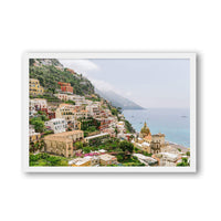 Morgan Ashley Print SMALL / White / FULL BLEED Positano, Italy