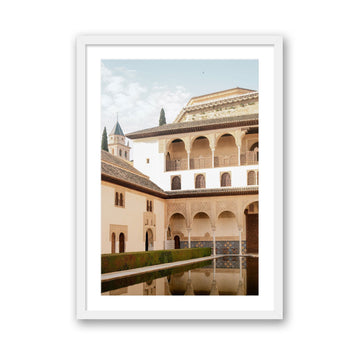 Morgan Ashley Print SMALL / White / MATTED Alhambra de Granada