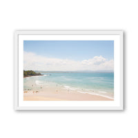 Morgan Ashley Print SMALL / White / MATTED Byron Bay, Australia